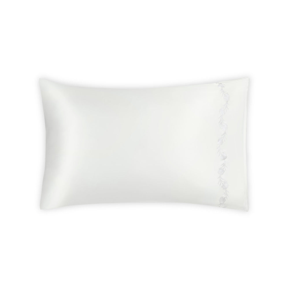 Silk Collection Pillowcase Single Daphne Bone & Bone 