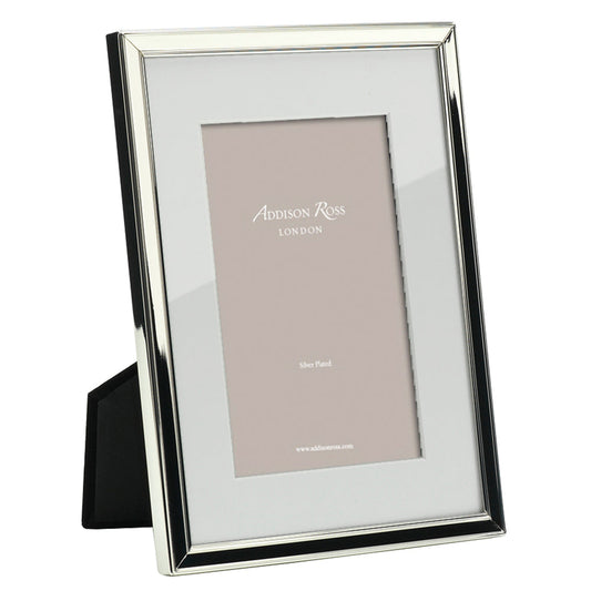 Silver Plated Photo Frame with Mount by Addison Ross