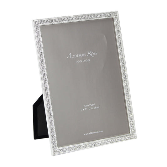 Silver Rosemary Diamante Frame 5"x7" by Addison Ross