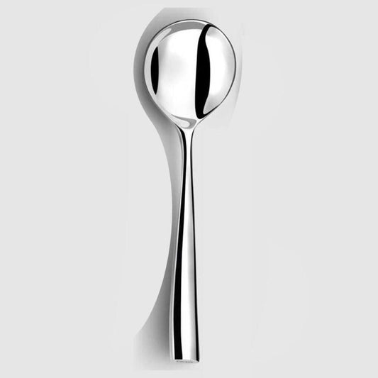 Silver Silhouette - Round Soup Spoon by Couzon 