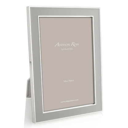 Silver Trim Chiffon Enamel Picture Frame 15mm by Addison Ross Additional Image-2