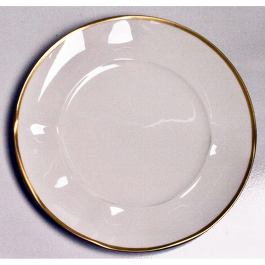 Simply Elegant - Gold Dinner Plate by Anna Weatherley
