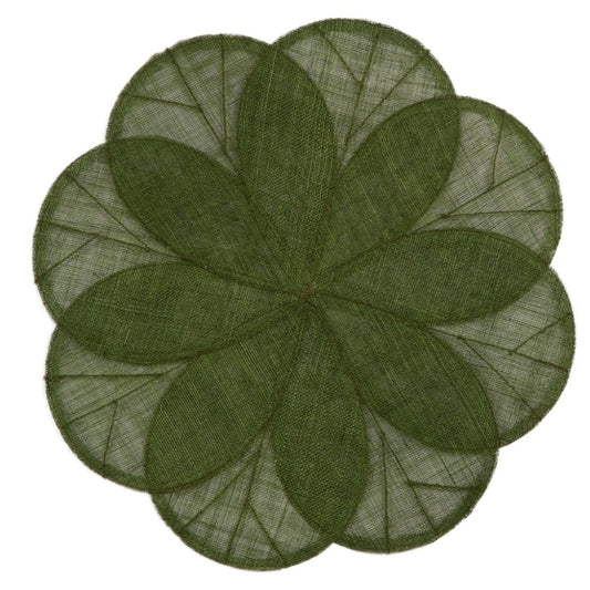 Sinamay Flower Placemat - Set of 4 by Deborah Rhodes