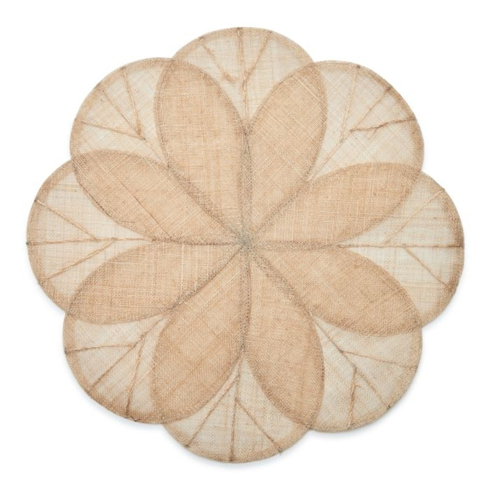 Sinamay Flower Placemat - Set of 4 by Deborah Rhodes