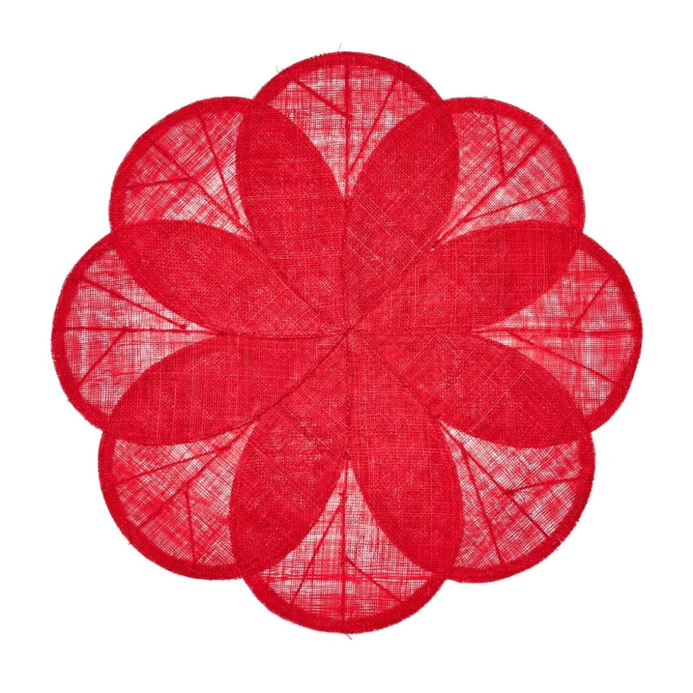 Sinamay Flower Placemat - Set of 4 by Deborah Rhodes