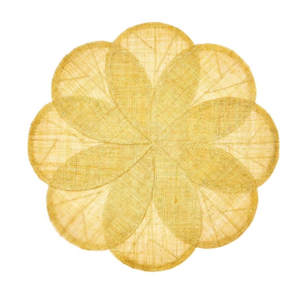 Sinamay Flower Placemat - Set of 4 by Deborah Rhodes