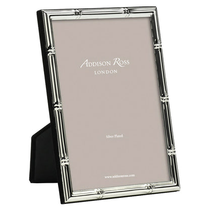 Slender Bamboo Silver Plated Picture Frame by Addison Ross