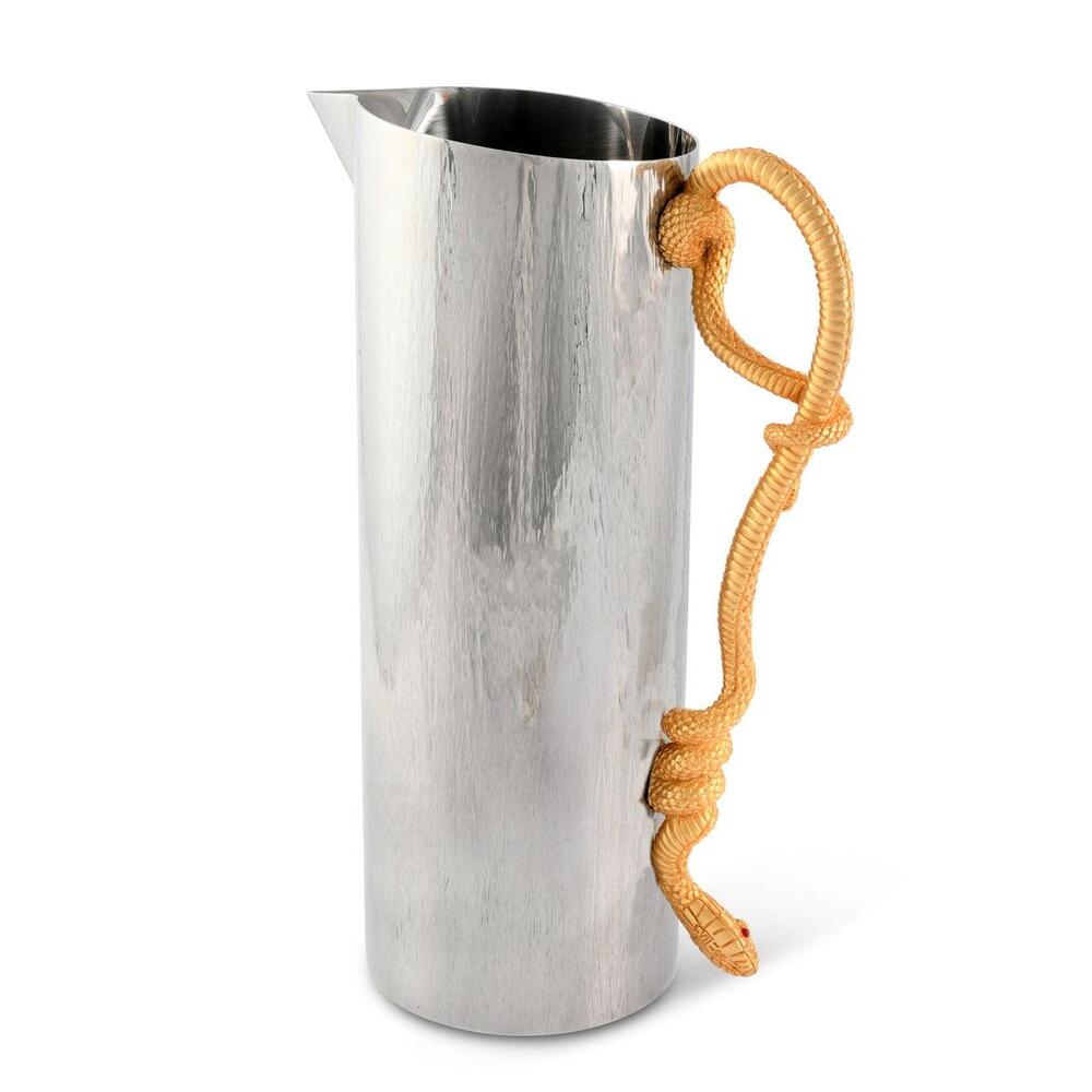 Snake Stainless Steel Pitcher by Vagabond House 1