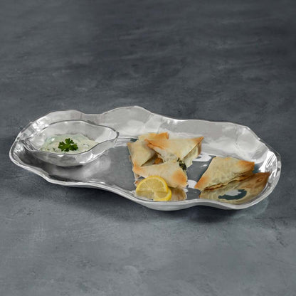 Soho Onyx Chip & Dip Bowl by Beatriz Ball 2