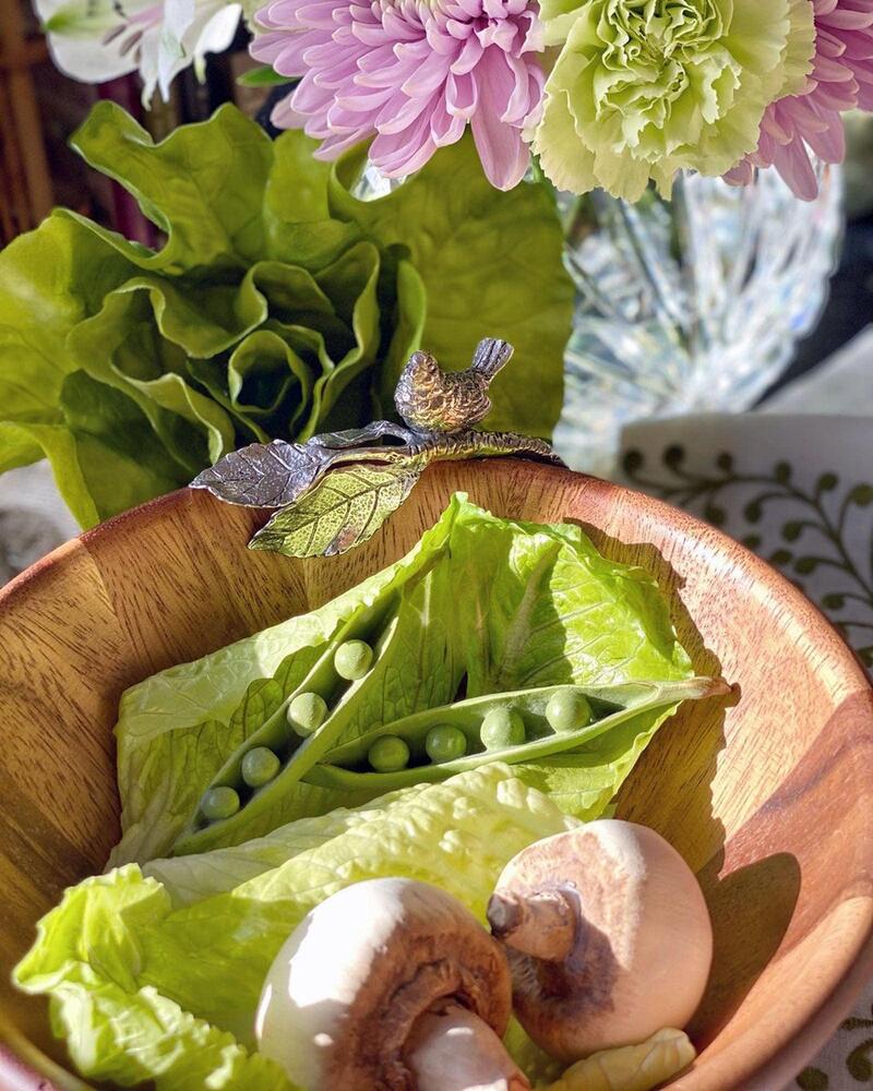 Song Bird Salad Bowl - Single Serve by Vagabond House 1