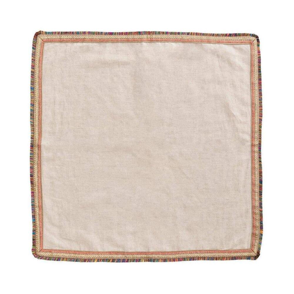 Spectrum Napkin - Set of 4 Natural & Multi by Kim Seybert 9