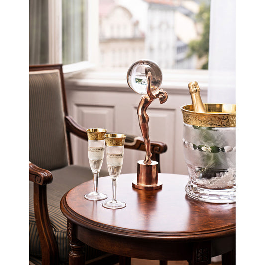 Splendid Champagne Bucket, 27 cm by Moser 1