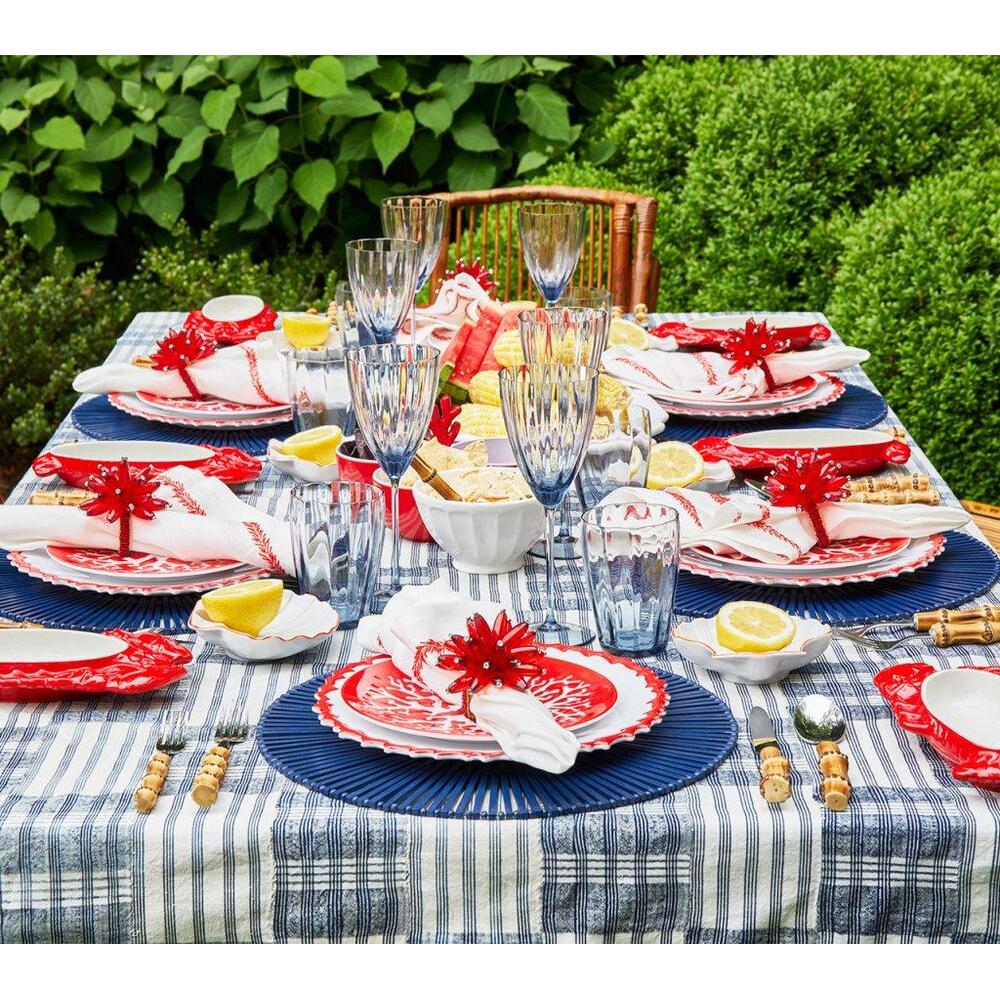 Spoke Placemat - Set of 4 Navy by Kim Seybert 9