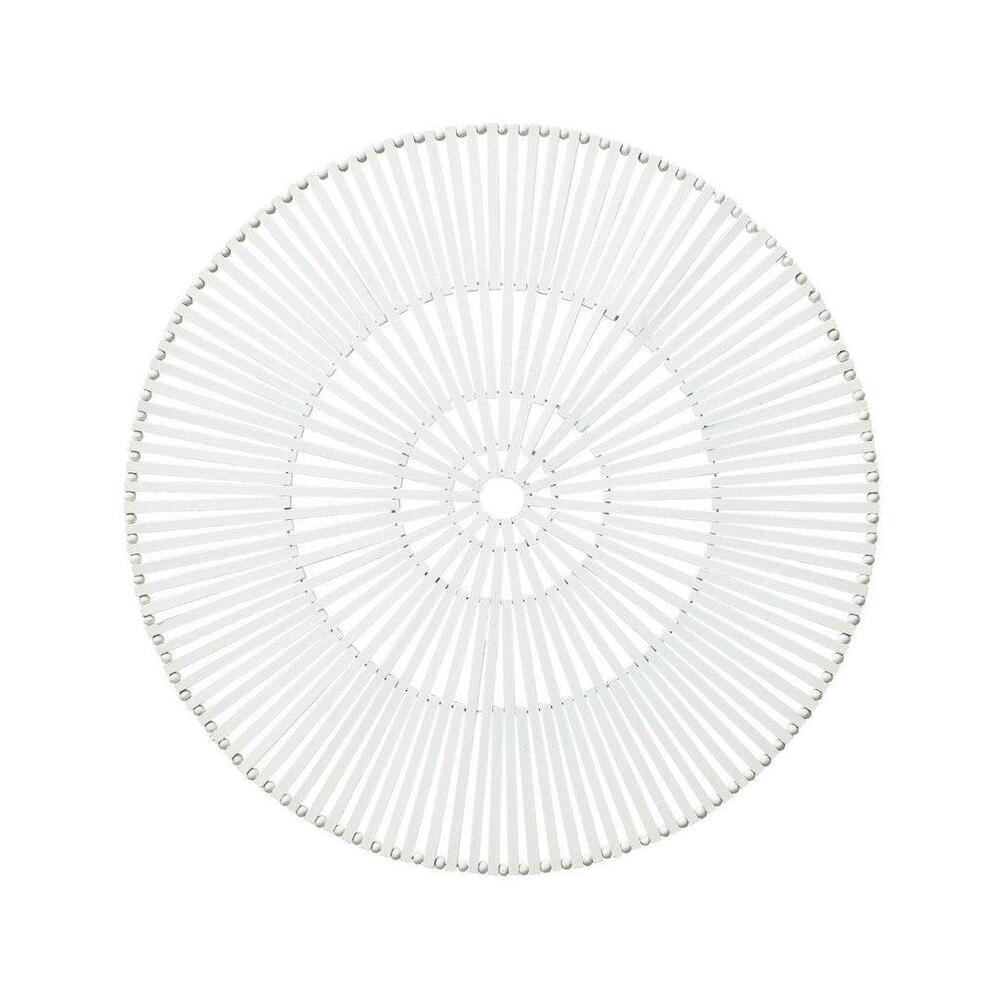 Spoke Placemat - Set of 4 White by Kim Seybert 10