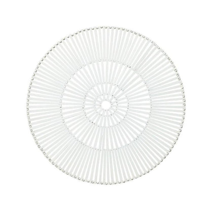 Spoke Placemat - Set of 4 White by Kim Seybert 10