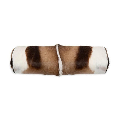 Springbok Hide Bolster Pillow by Ngala Trading Company