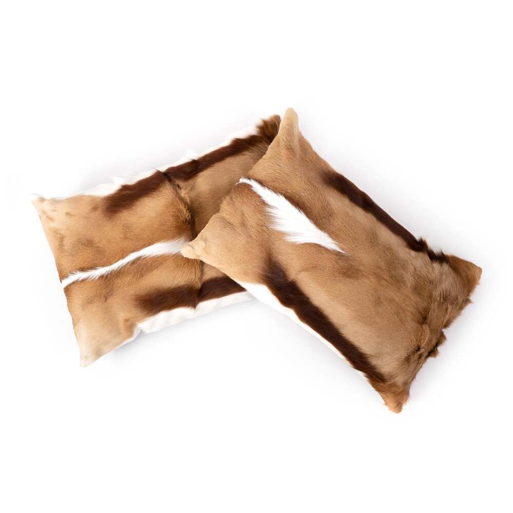 Springbok Hide Pillow by Ngala Trading Company Additional Image - 1