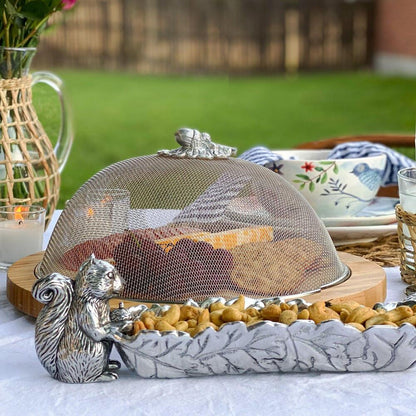 Squirrel Cracker Tray by Arthur Court Designs 4