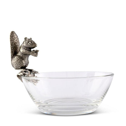 Squirrel Glass Nut Bowl by Vagabond House 3