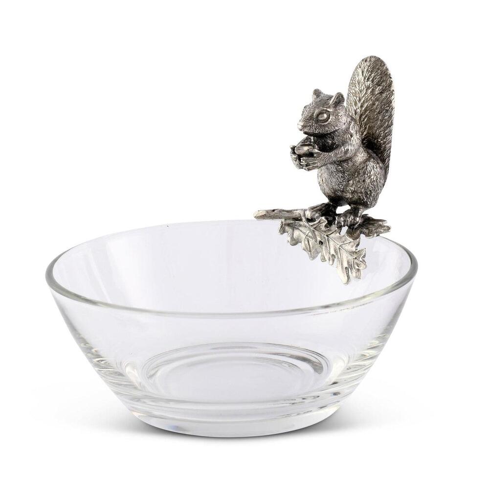 Squirrel Glass Nut Bowl by Vagabond House 5