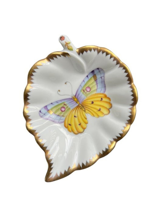 SS222 - Small Leaf Shaped Dish by Anna Weatherley