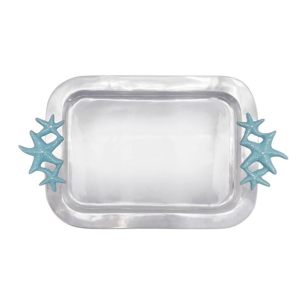 Starfish Handled Tray by Mariposa 