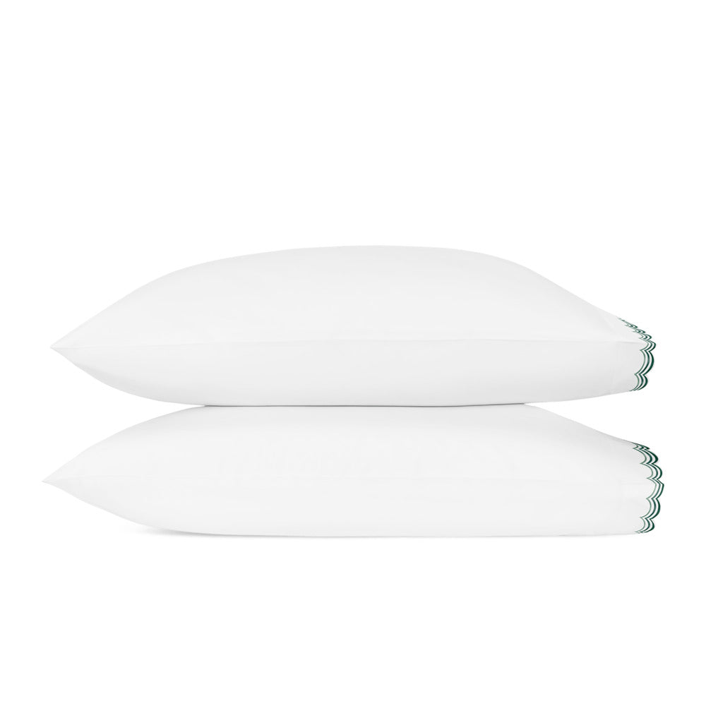 Stella Pillowcase Pair Green 