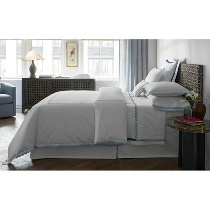 Stella Pillowcase Pair Hazy Blue 1
