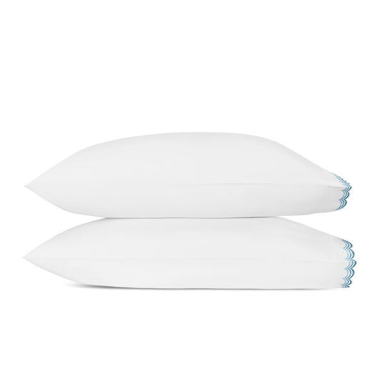 Stella Pillowcase Pair Hazy Blue 