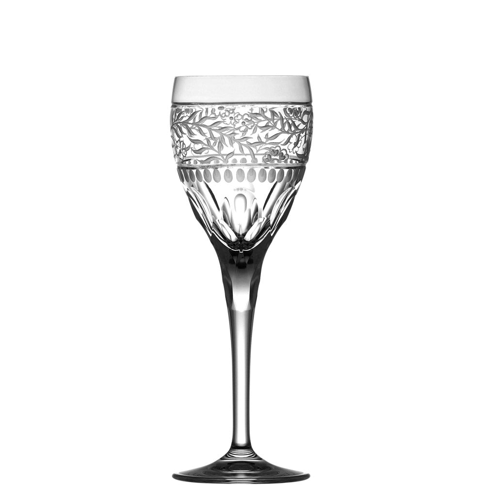 Sudbury Clear White Wine Glass by Varga Crystal 