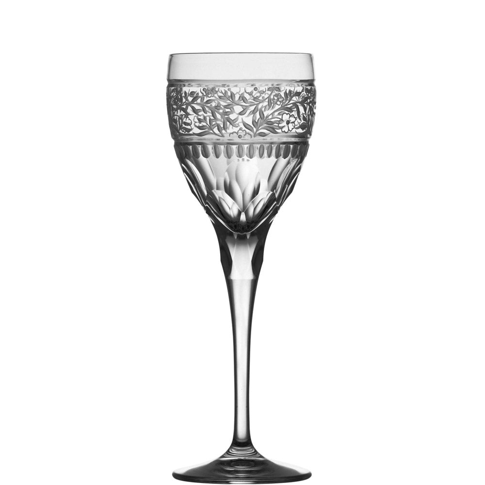 Sudbury Clear Wine Glass by Varga Crystal 