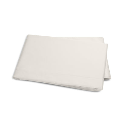 Talita Satin Stitch Flat Sheet Bone 