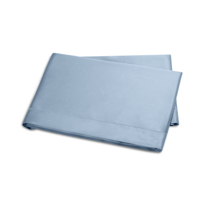 Talita Satin Stitch Flat Sheet Hazy Blue 