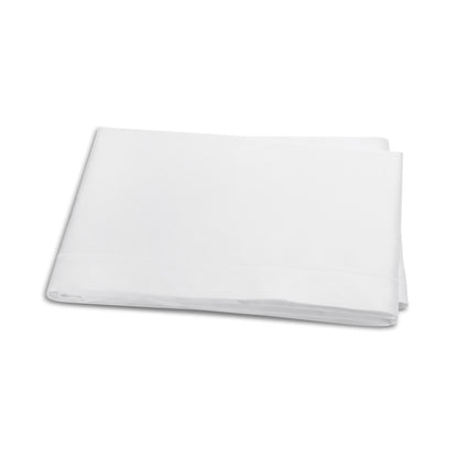 Talita Satin Stitch Flat Sheet White 