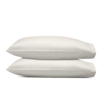 Talita Satin Stitch Pillowcase Pair Bone 