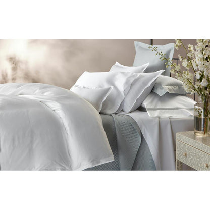 Talita Satin Stitch Pillowcase Pair Silver 4