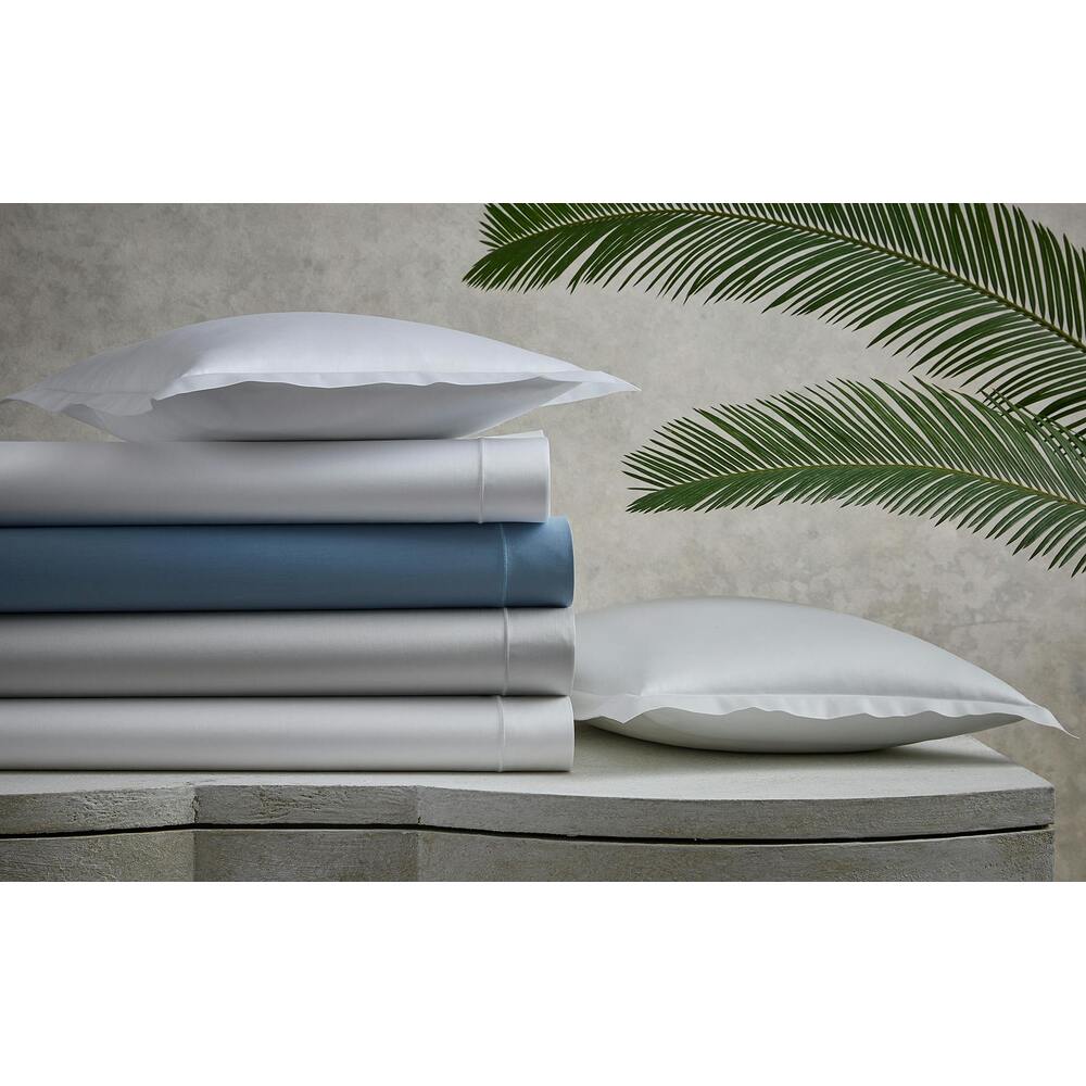 Talita Satin Stitch Sham Silver Standard 2
