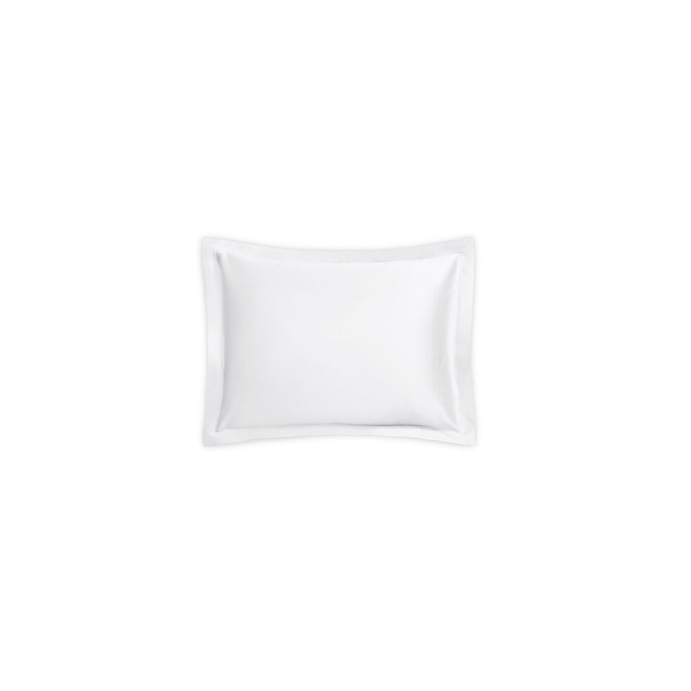 Talita Satin Stitch Sham White Boudoir 