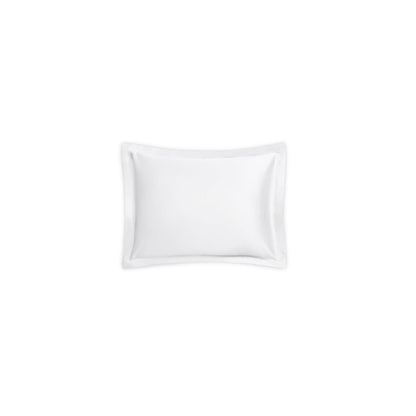 Talita Satin Stitch Sham White Boudoir 
