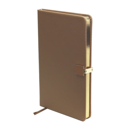Tan & Gold A5 Notebook by Addison Ross