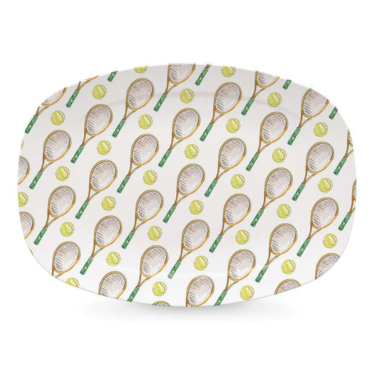 Tennis Racquet Platter by Mariposa