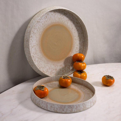 Terra Round Platter by L'Objet 4