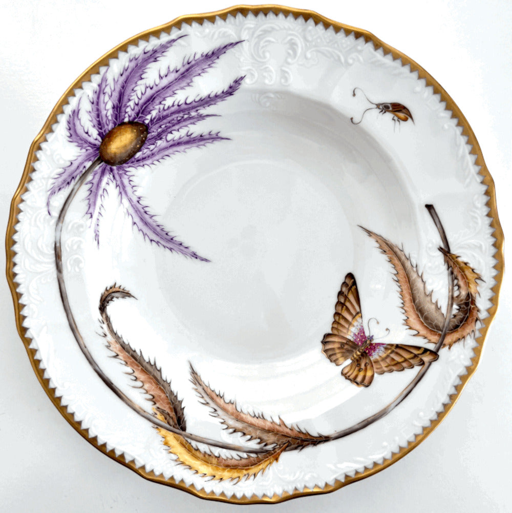 TH2 - Thistle Soup/Pasta Plate by Anna Weatherley