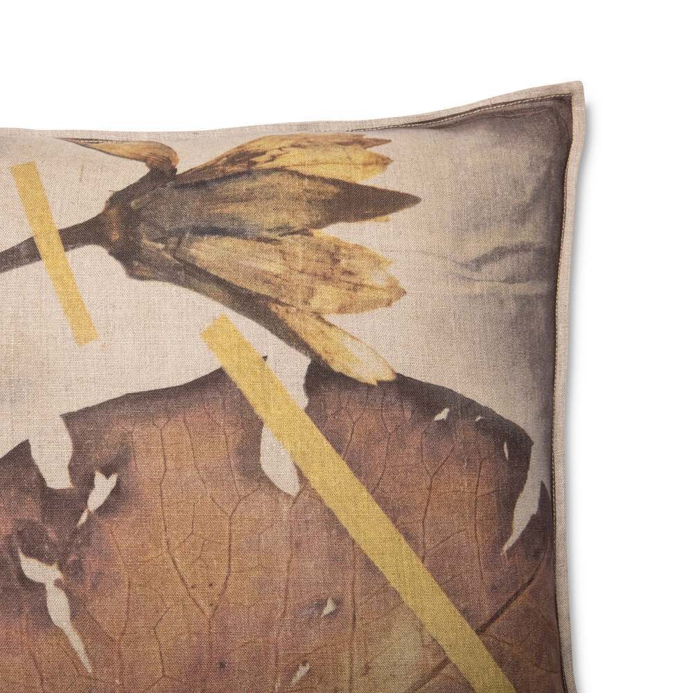 Thamalakane Rust Printed Pillow by Ngala Trading Company Additional Image - 1