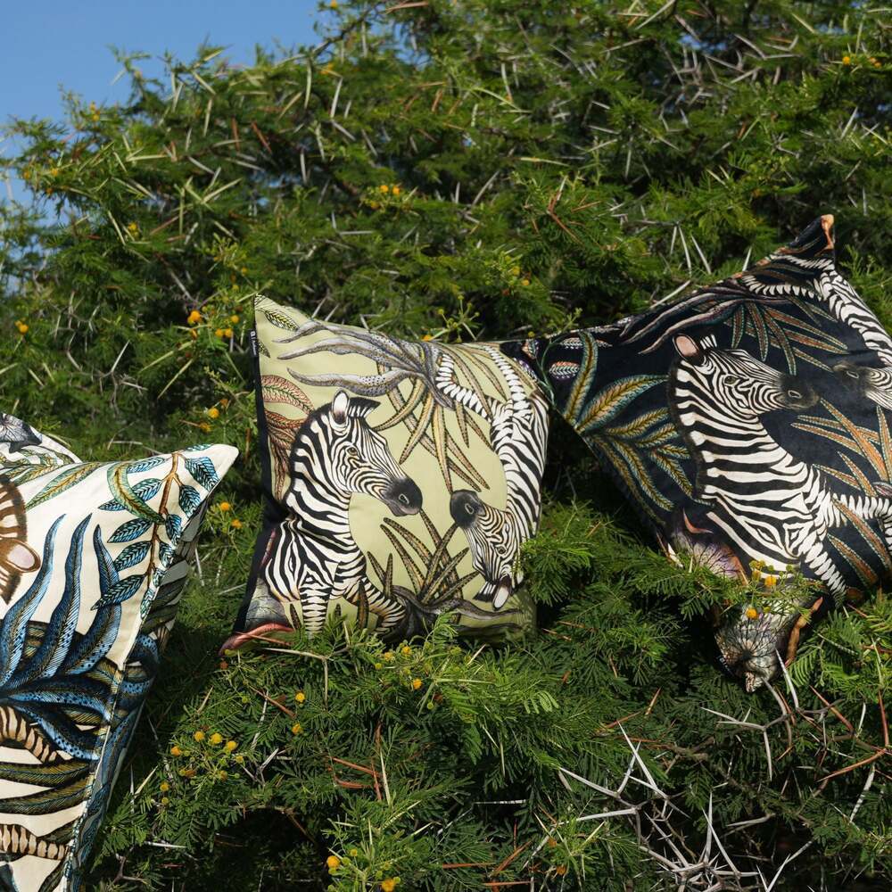 Thanda Stripe Pillow by Ngala Trading Company Additional Image - 4