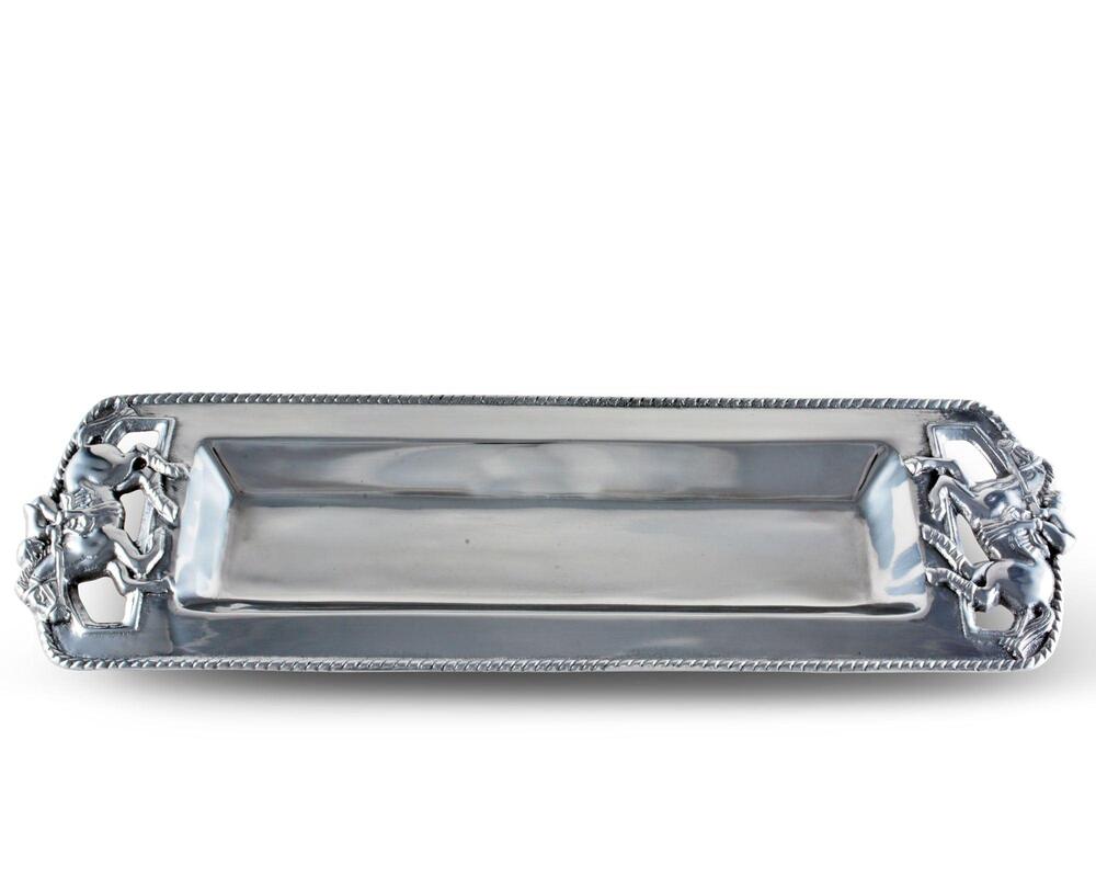 Thoroughbred Oblong Tray by Arthur Court Designs 3