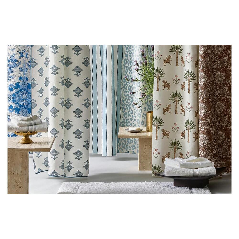 Tiger Palm 72" W x 72" L Shower Curtain by Matouk 2