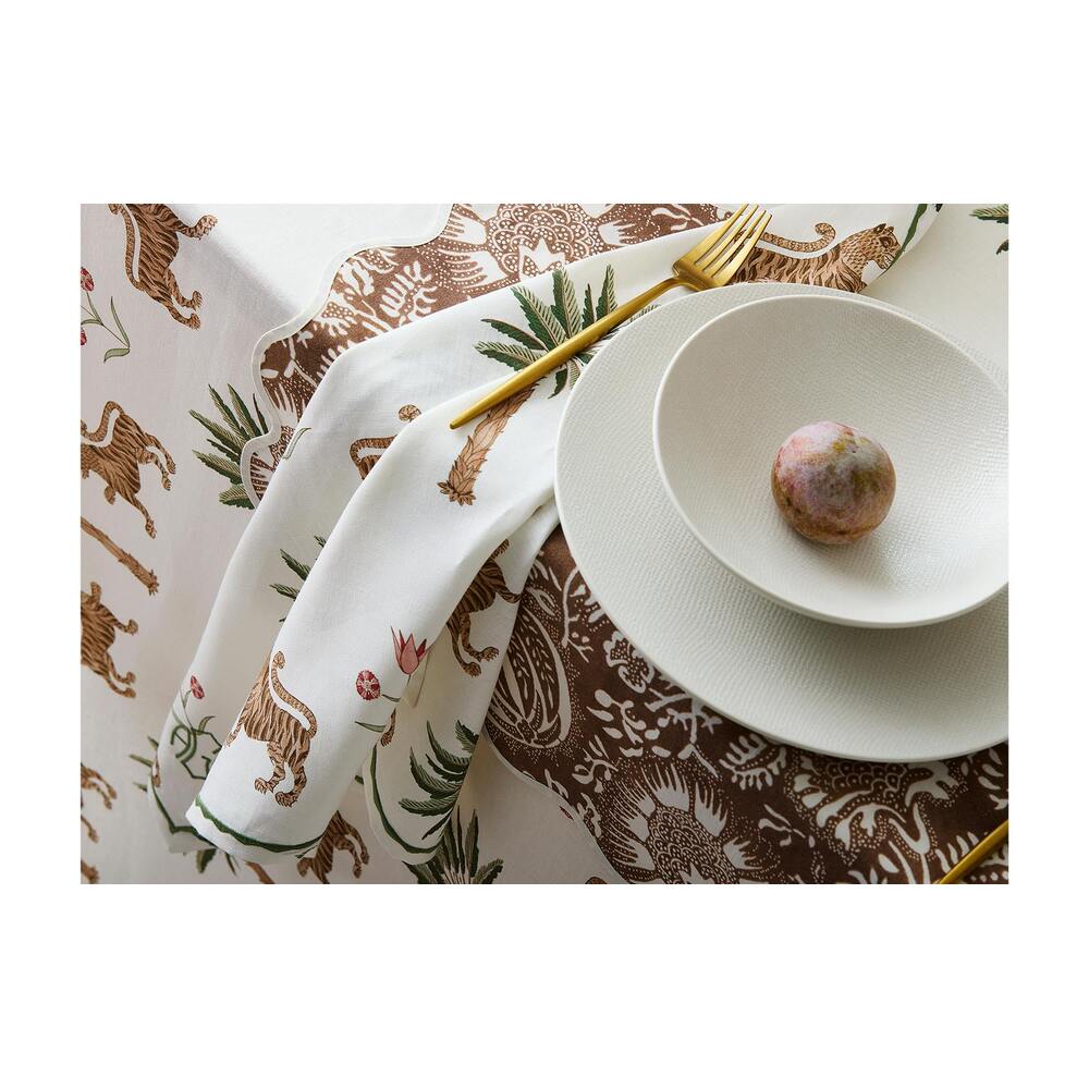 Tiger Palm Tablecloth Tigereye 2
