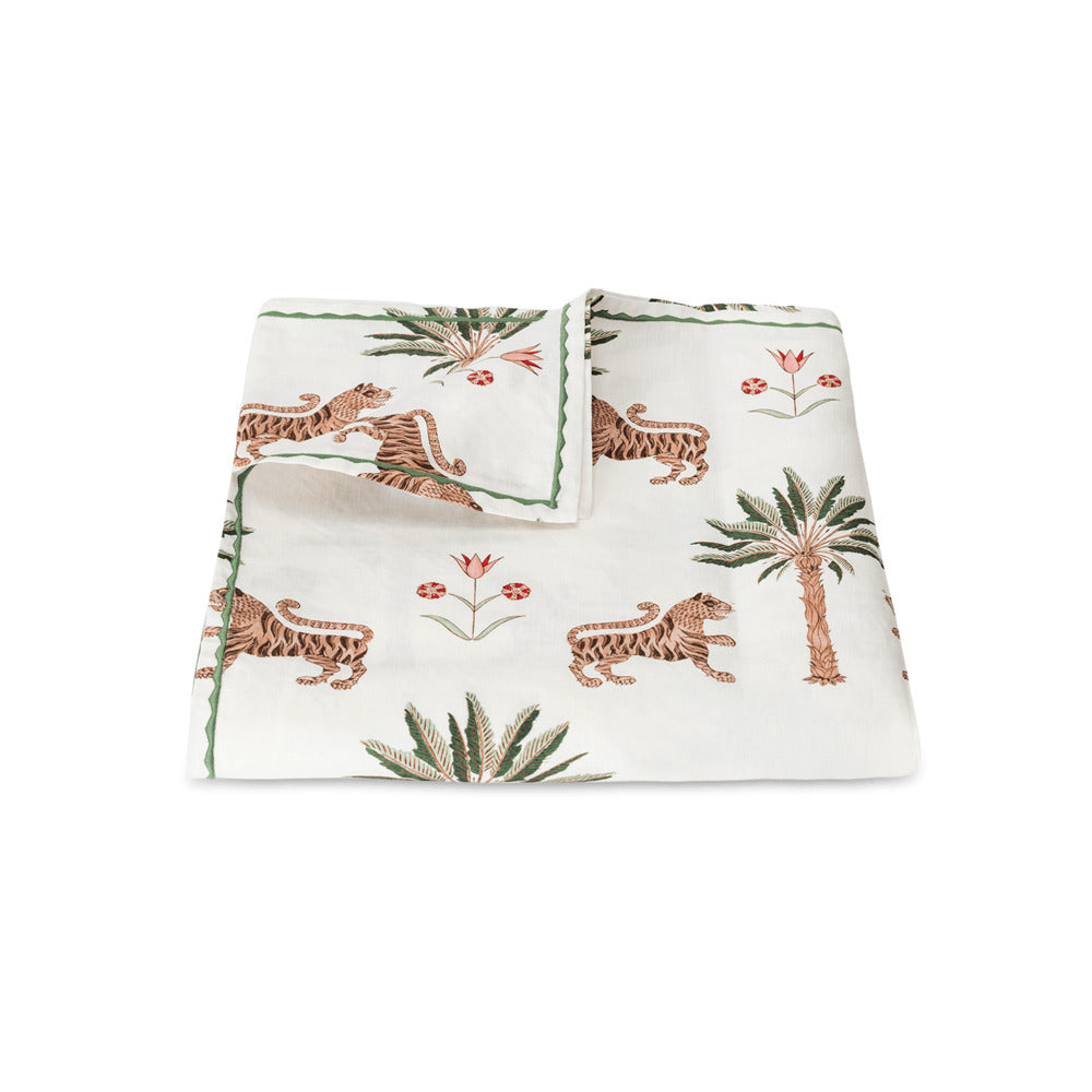 Tiger Palm Tablecloth Tigereye 