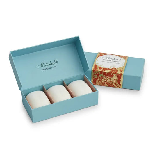 Tobacco Leaf Gift Soap Set by Mottahedeh 1